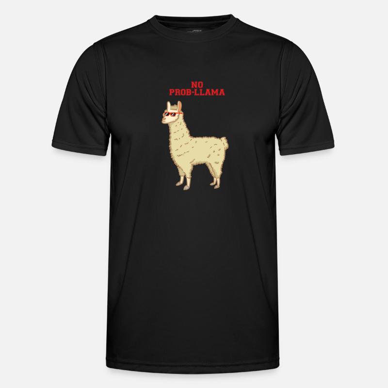 No problem - no prob-llama - Lama Men's Functional T-Shirt