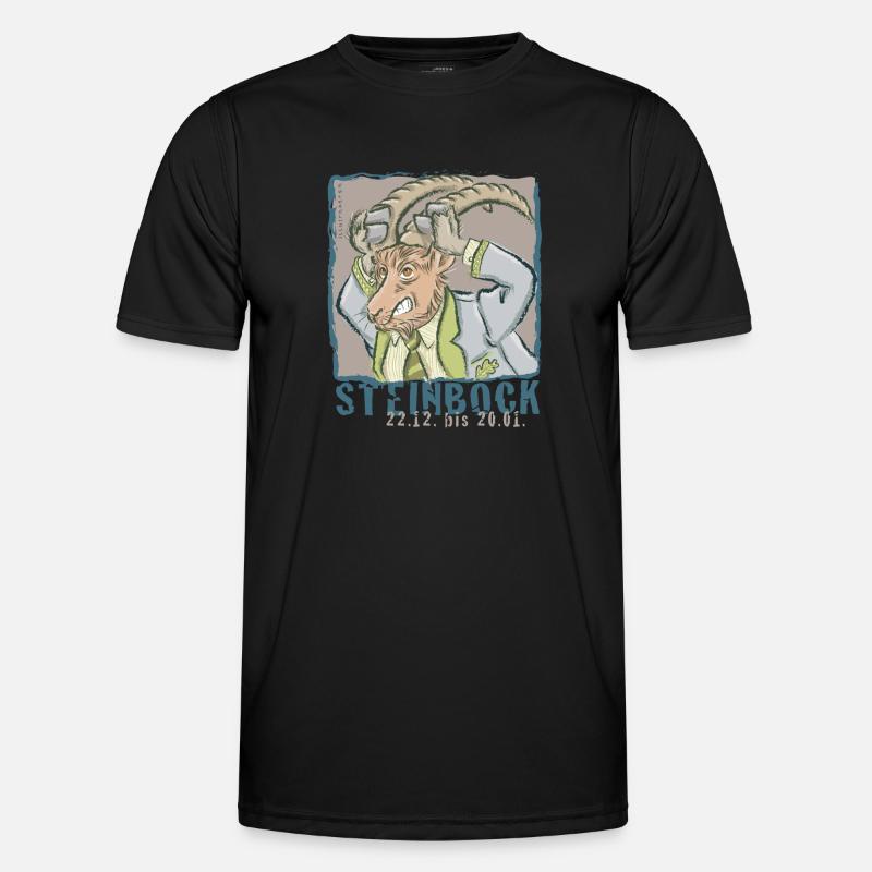 Sternzeichen - Steinbock Männer Funktions-T-Shirt