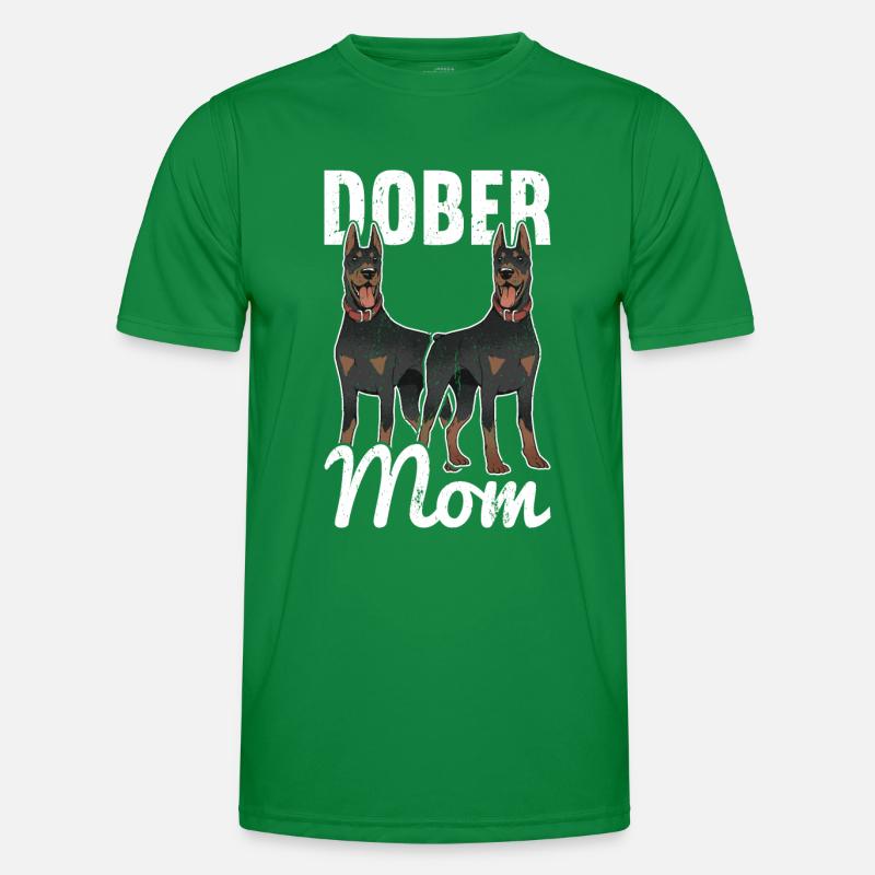 Dobermann Hund Dobermann Männer Funktions-T-Shirt