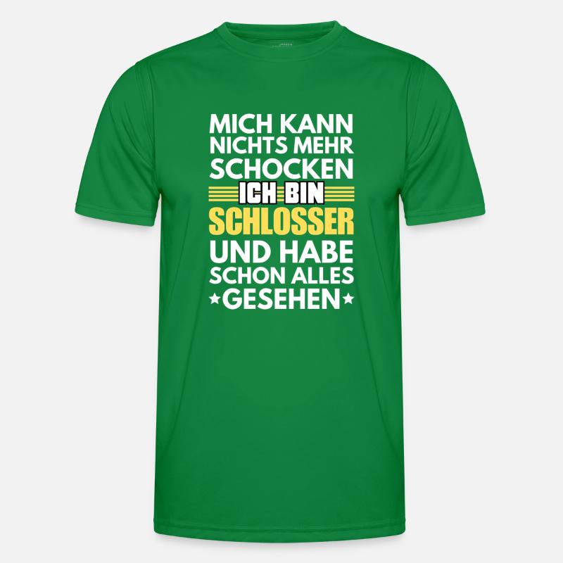 Non-shockable lock Men's Functional T-Shirt