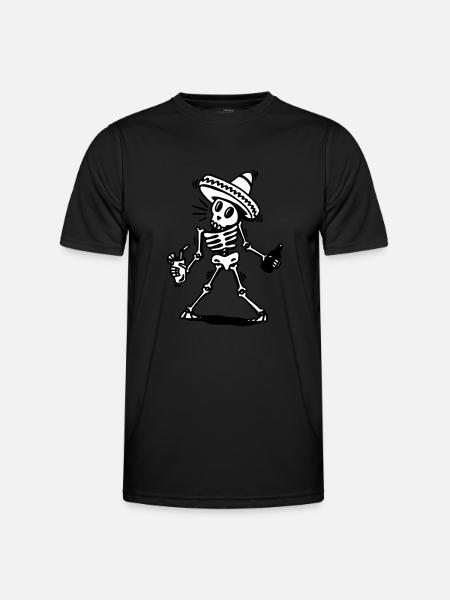 tequila - Männer Funktions-T-Shirt - Schwarz