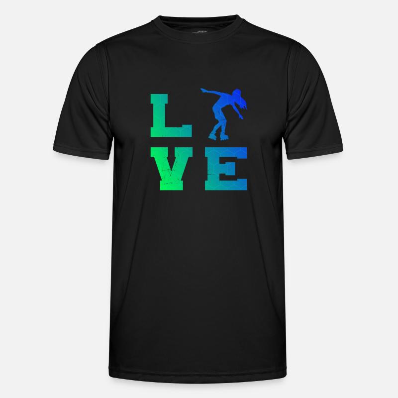 Roller Skates Roller Skating Rollerskate Men's Functional T-Shirt