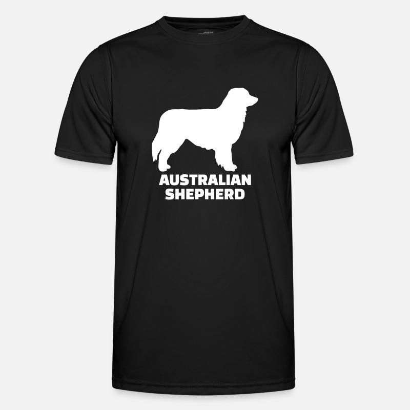 Australian Shepherd Männer Funktions-T-Shirt