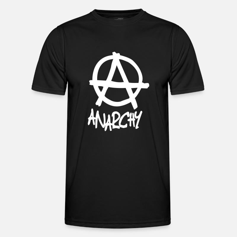 Anarchy - Men's Functional T-Shirt - black