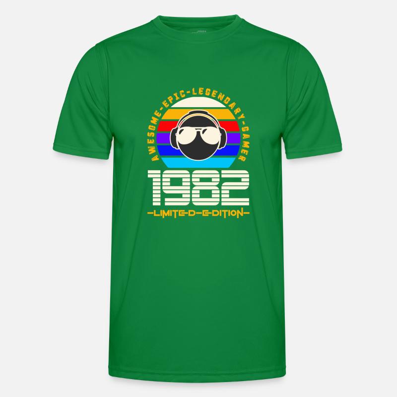 1982 Männer Funktions-T-Shirt