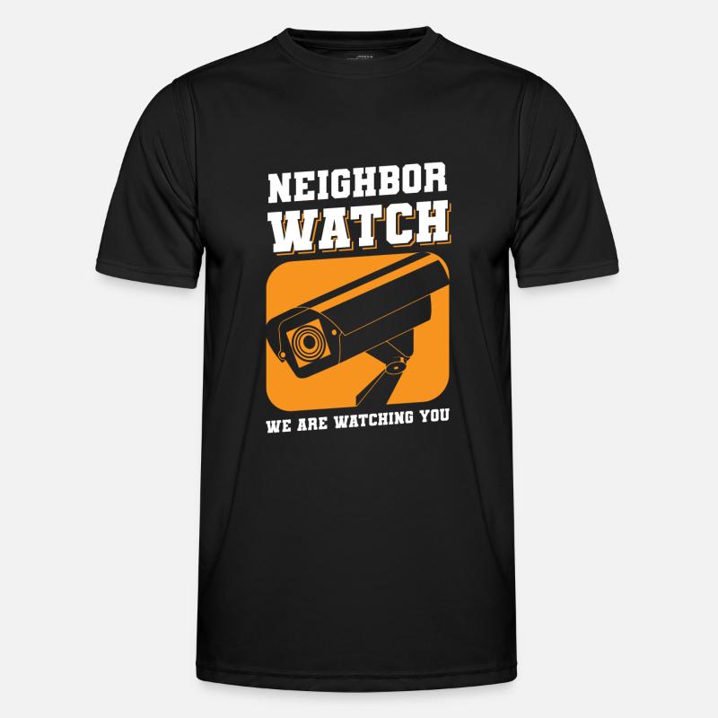 Nachbar Freundschaft Bier Feier - Männer Funktions-T-Shirt - Schwarz