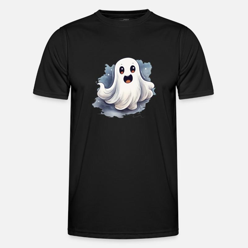 Gespenst Männer Funktions-T-Shirt