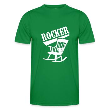 Wippe - Männer Funktions-T-Shirt - Kelly Green - Vorne - AI Model Male 178 dark (178cm)