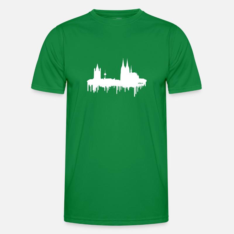 Skyline Cologne - Blanc T-shirt sport Homme