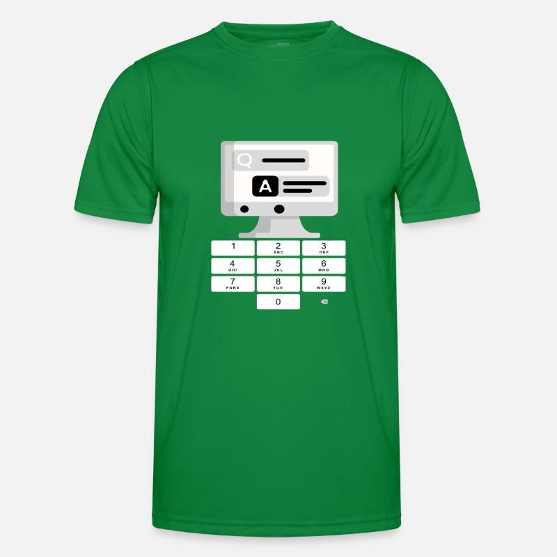 computerfreak Informatik Gamer Konsole Geschenk Männer Funktions-T-Shirt