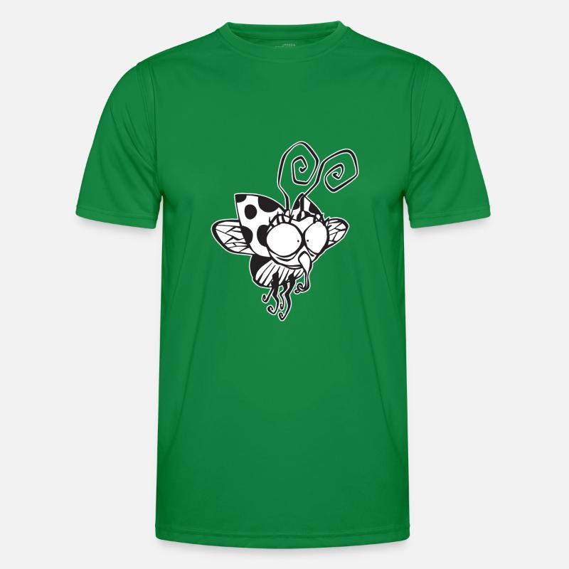Scary Ladybug Men's Functional T-Shirt