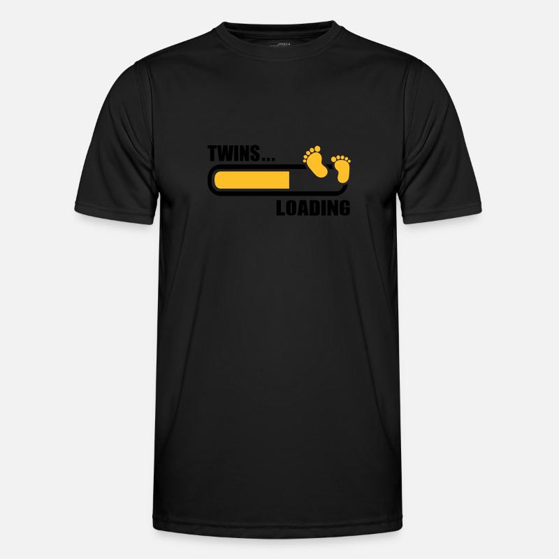 Twins - Men's Functional T-Shirt - black