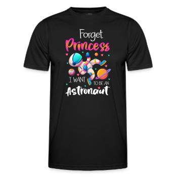 Astronaut Logo Sterne Discovery - Männer Funktions-T-Shirt - Schwarz - Vorne - AI Model Male 178 dark (178cm)