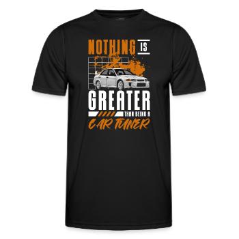 Tuner Voiture Pilote Voiture De Course - T-shirt sport Homme - noir - Devant - AI Model Male 178 dark (178cm)
