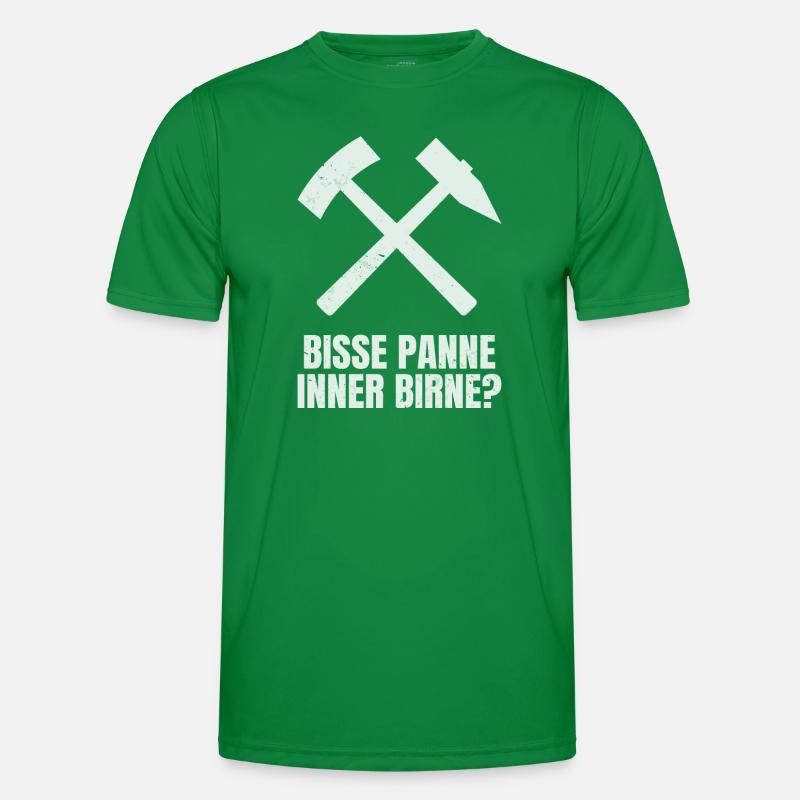 Bisse Panne Inner Birne? Schlägel Und Eisen Männer Funktions-T-Shirt