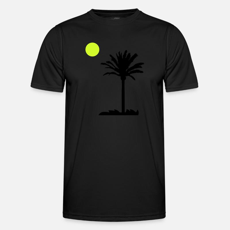 palm tree Men's Functional T-Shirt