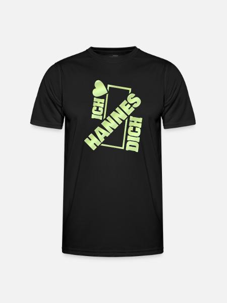 Couple Hannes - Men's Functional T-Shirt - black