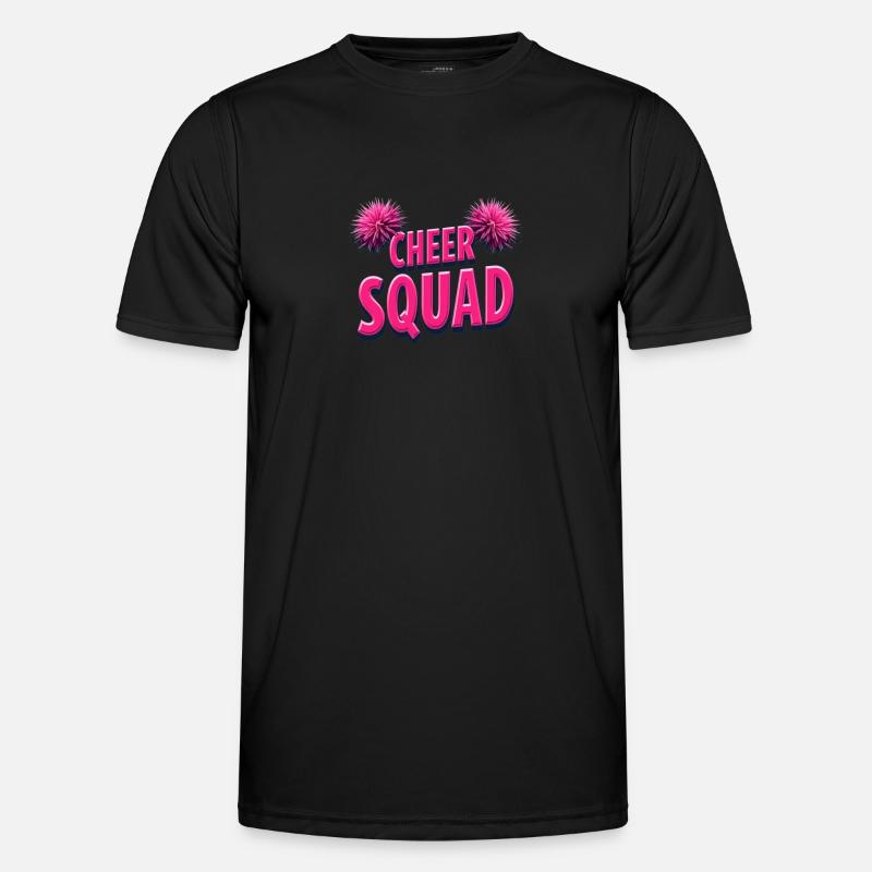 Cheerleading Cheer Squad Cheer Squad Männer Funktions-T-Shirt