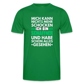 Non-Shockable Conductor - Men's Functional T-Shirt - kelly green - Front - AI Model Male 178 dark (178cm)