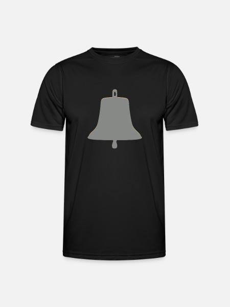Great bell - Men's Functional T-Shirt - black