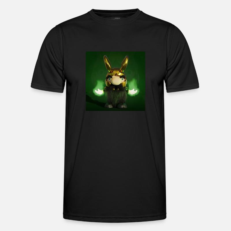XList Wikingergott Loki Männer Funktions-T-Shirt