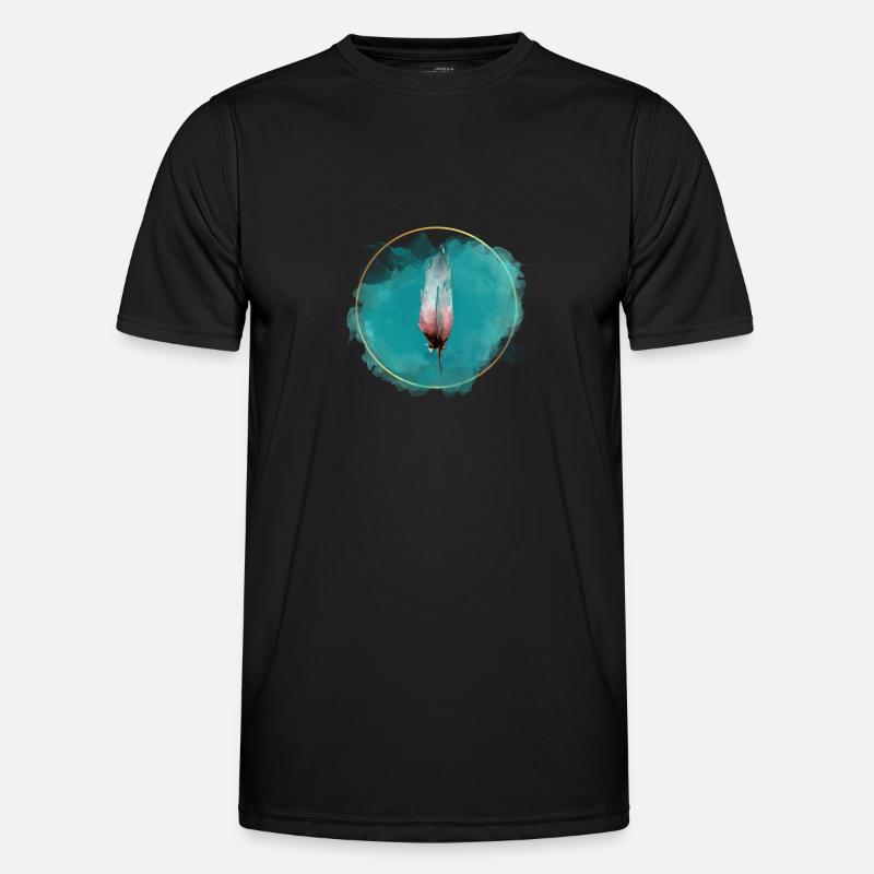 Feather Single - Men's Functional T-Shirt - black