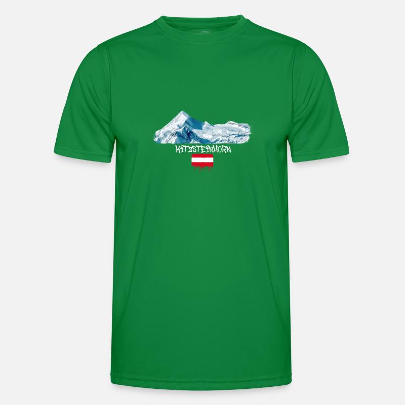 Kitzsteinhorn,mountain,mountains,Austria,ski area,skiing Men's Functional T-Shirt