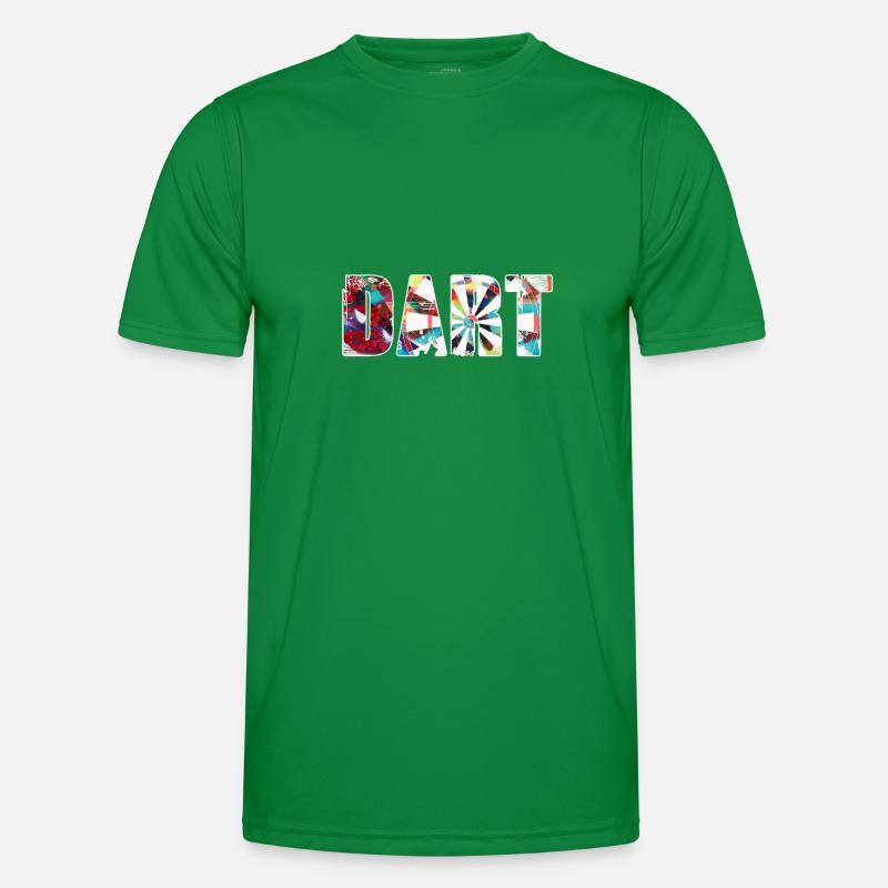 dart,graffiti,malerei,dartscheibe,darts Männer Funktions-T-Shirt