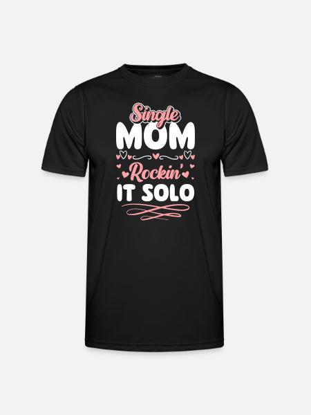 Single Parent Team Love - Men's Functional T-Shirt - black