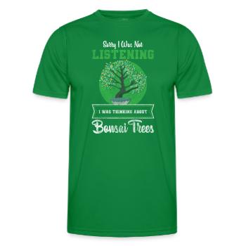 Japan Breeder Meditation - Men's Functional T-Shirt - kelly green - Front - AI Model Male 178 dark (178cm)