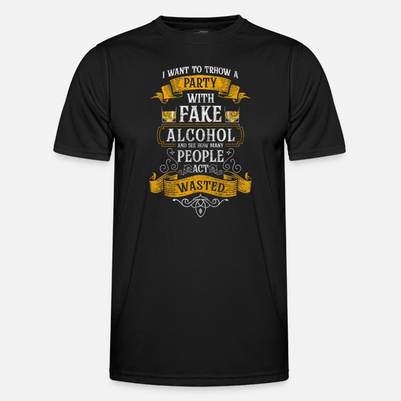 Celebration Friends Beer Drinking - Men's Functional T-Shirt - black