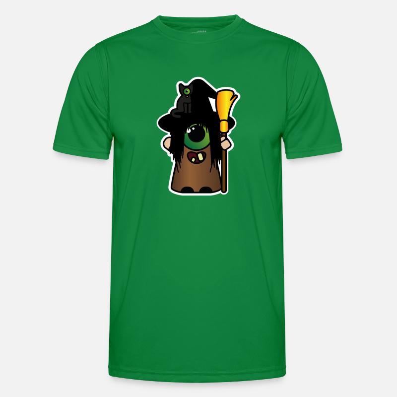 Happy Halloween: Witch Men's Functional T-Shirt