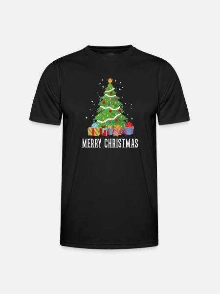 Merry Christmas Merry Christmas Gift - Men's Functional T-Shirt - black