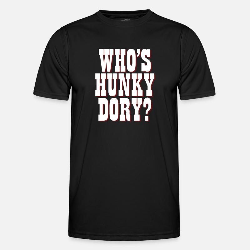 Funky fabulous slogan tee - Men's Functional T-Shirt - black