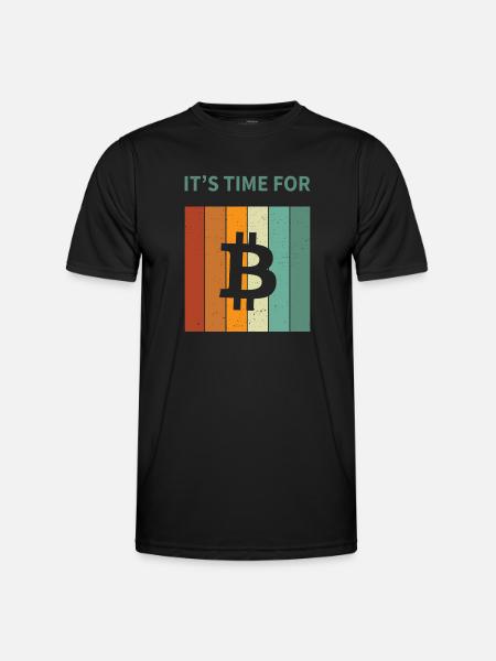 Bitcoin - Men's Functional T-Shirt - black