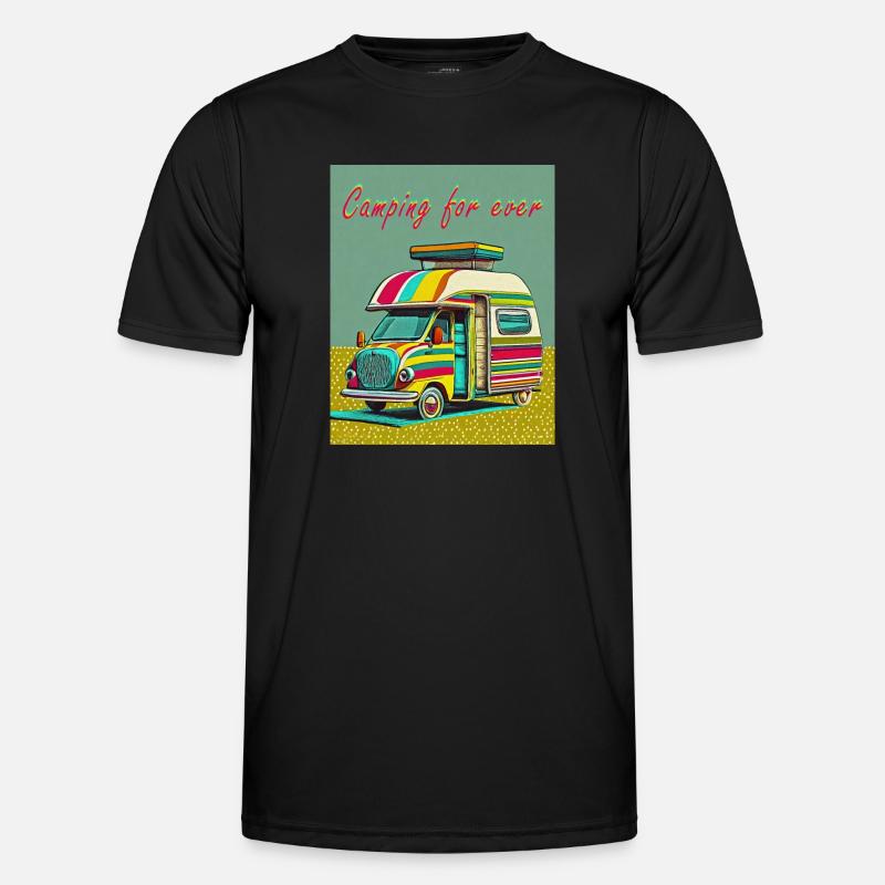 Camping forever Men's Functional T-Shirt