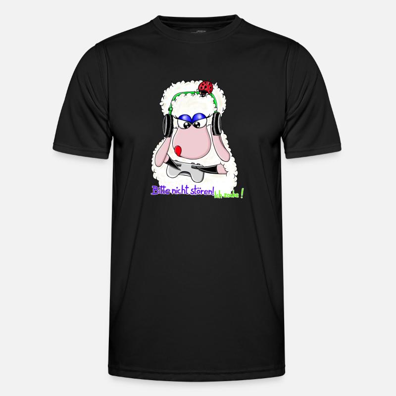 Please don't disturb, I'm gambling! Wolly Sheepling Men's Functional T-Shirt