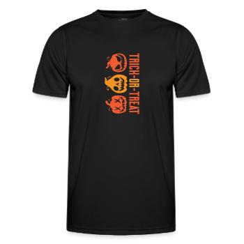 Süßes oder Saures, mach dich bereit für Halloween-Spaß - Männer Funktions-T-Shirt - Schwarz - Vorne - AI Model Male 178 dark (178cm)