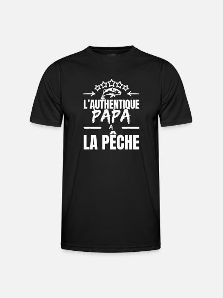 THE AUTHENTIC DAD - Men's Functional T-Shirt - black