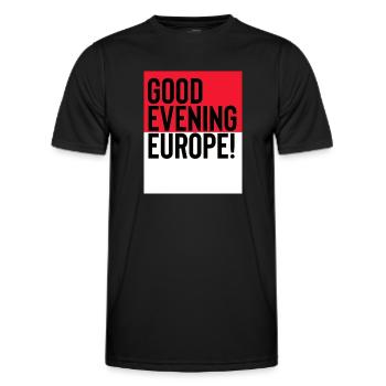 Polen Eurovision Song Contest - Männer Funktions-T-Shirt - Schwarz - Vorne - AI Model Male 178 dark (178cm)