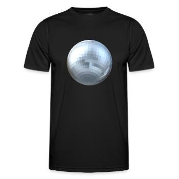 silver bullet - Men's Functional T-Shirt - black - Front - AI Model Male 178 dark (178cm)