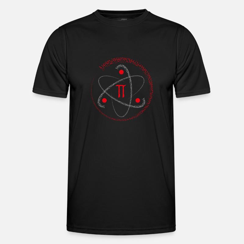 Pi Zahl Männer Funktions-T-Shirt