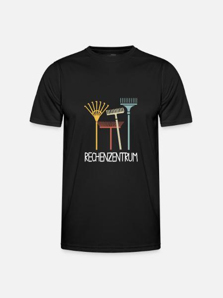 Rechenzentrum Gärtner Garten Gartenarbeit - Männer Funktions-T-Shirt - Schwarz