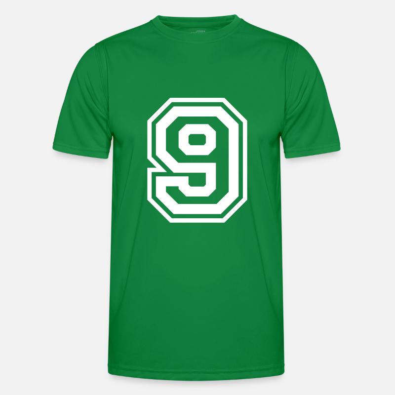 9 Numéro de numéro T-shirt sport Homme