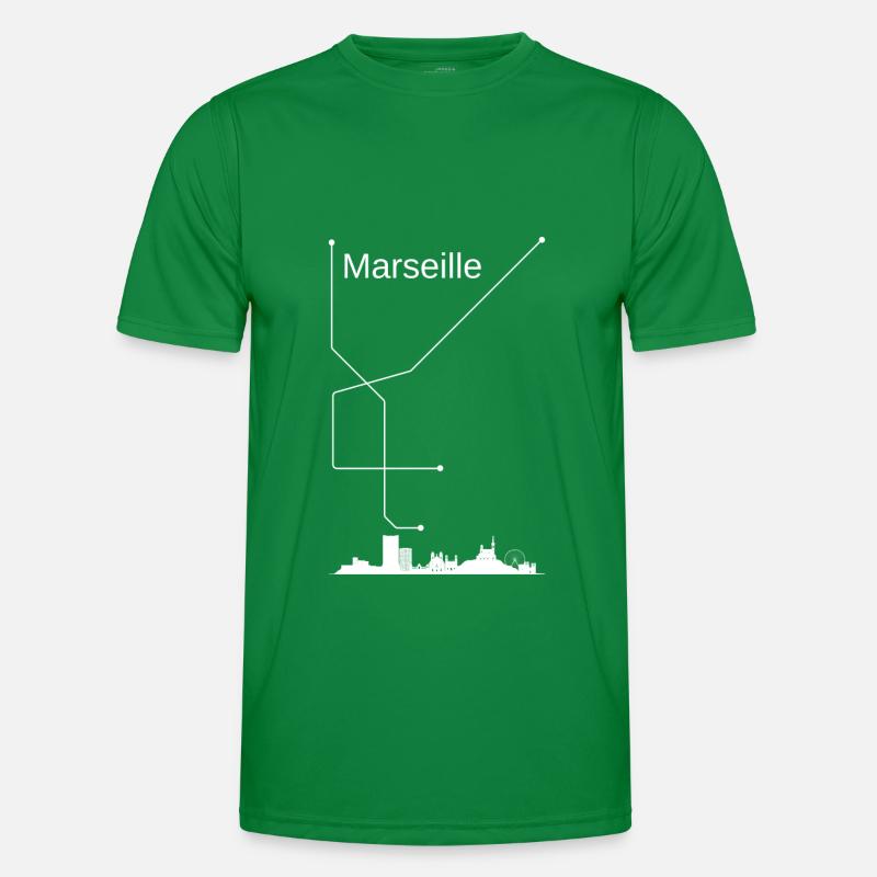 Marseille by Funktionsshirt til herrer