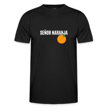 Señor Naranja - T-shirt sport Homme - noir - Devant - AI Model Male 178 dark (178cm)