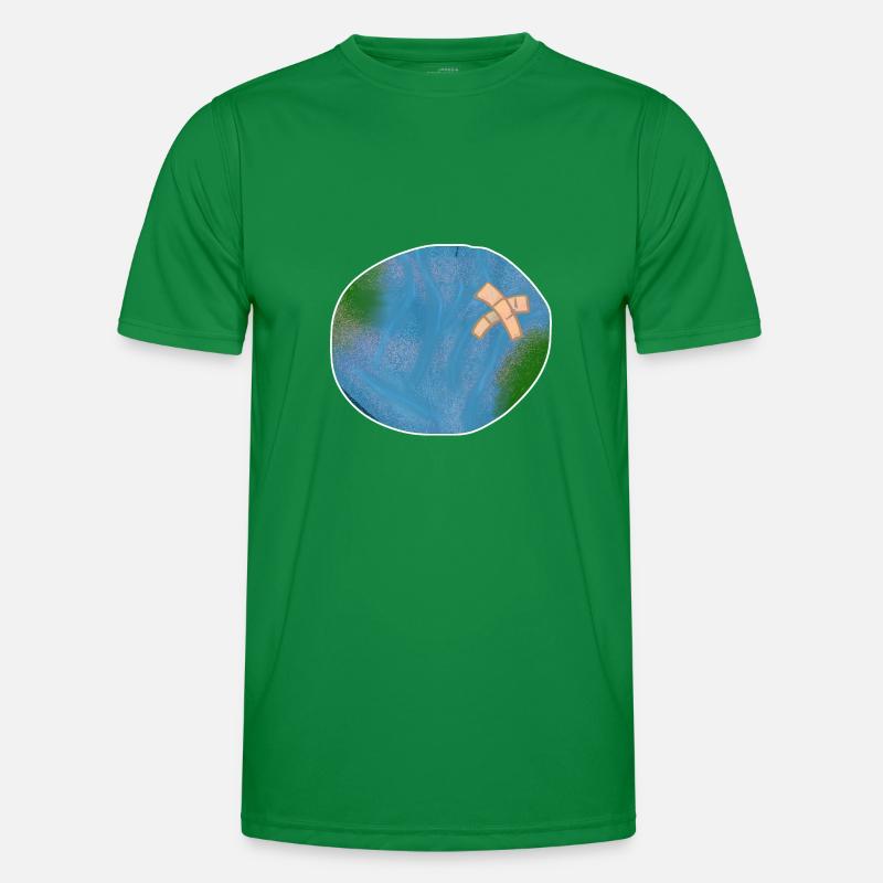 Klimaschutz naturschutz Männer Funktions-T-Shirt
