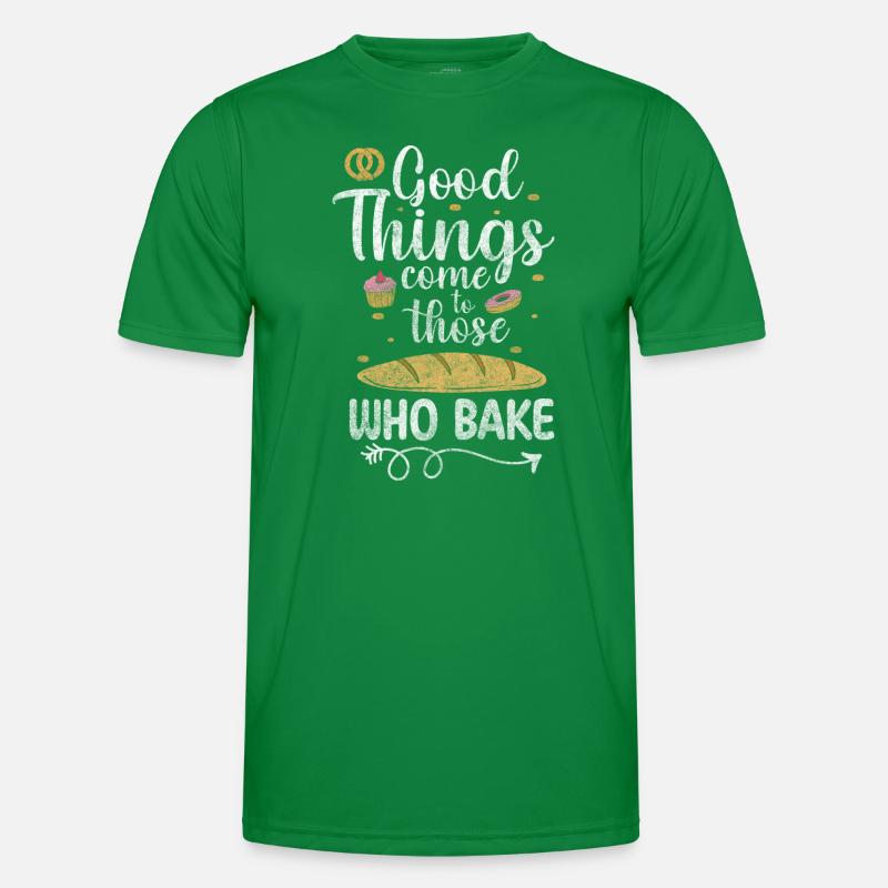 Baker profession dough Men's Functional T-Shirt