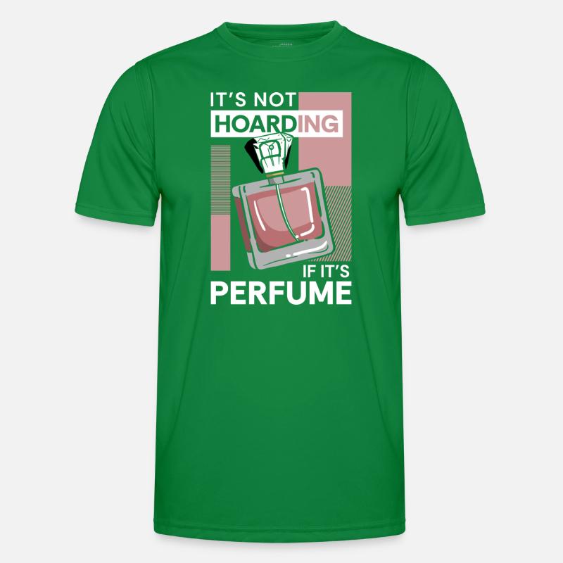 Scent Smell Perfume Bottle Men's Functional T-Shirt