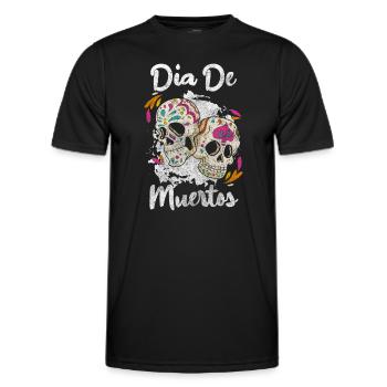 Holiday Feast October Commemoration - Men's Functional T-Shirt - black - Front - AI Model Male 178 dark (178cm)